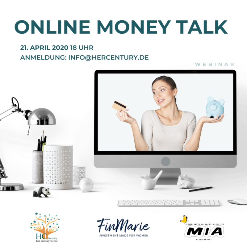 Online-Money-Talk – Wie sichere ich als Frau meine Zukunft finanziell ab?